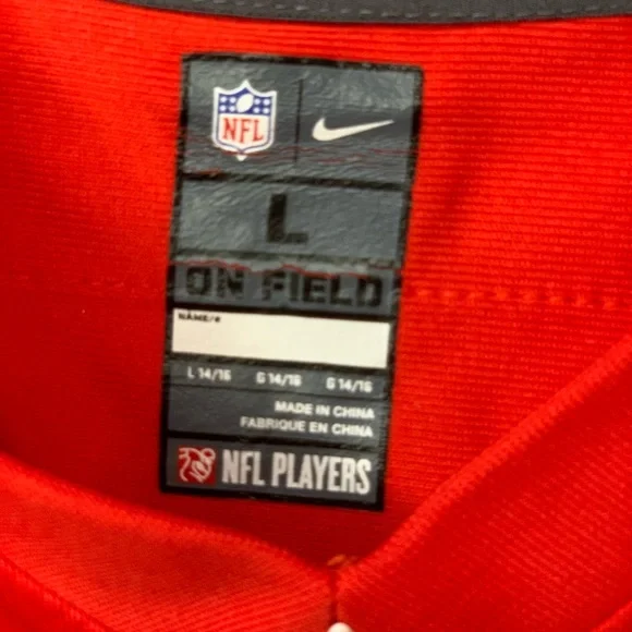 Kansas City Chiefs Derrick Thomas Nike Retired Player Jersey.SZ L.